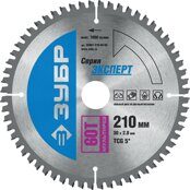 Circular Saw Blade 3Y6P PROFESSIONAL 210mm 60Т 
