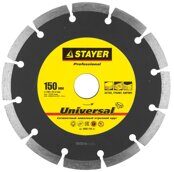 Segmented Diamond Saw Blade STAYER 150mm