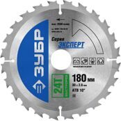 Circular Saw Blade 3Y6P PROFESSIONAL 180mm 24Т "Fastcut"