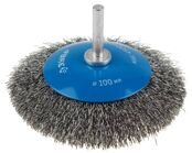 Cone-shaped Wire Brush for Drill Ø100mm 3Y6P PROFESSIONAL